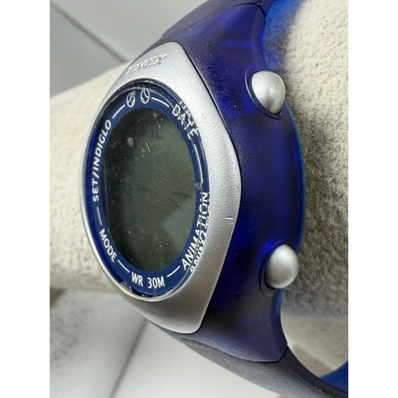 Timex T79171 2005 New Battery Ladies Digital Watch 34MM 7\